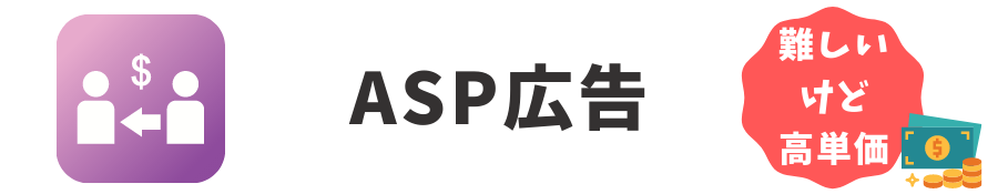 ASP広告の特徴