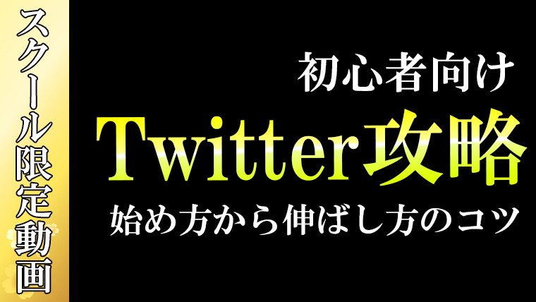 Twitterアカウントの個別添削を受ける（月1回）