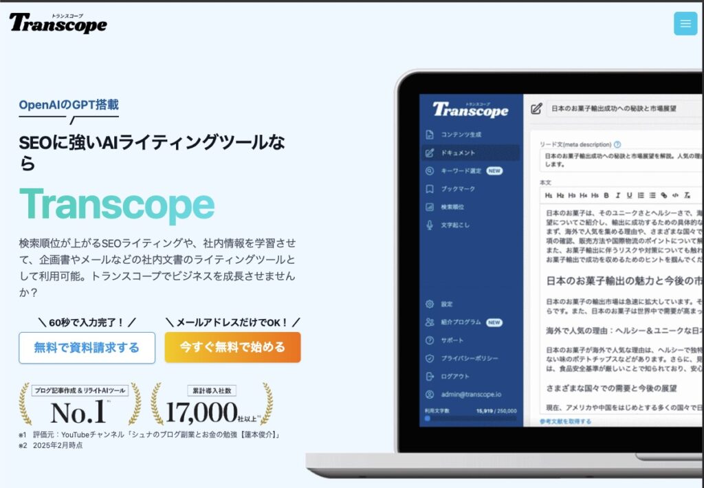 Transcope