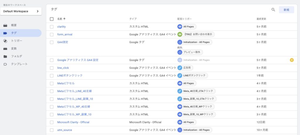 Googleタグマネージャーでコンバージョンを設定する