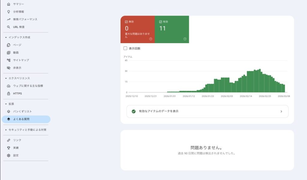 Googleサーチコンソールの拡張