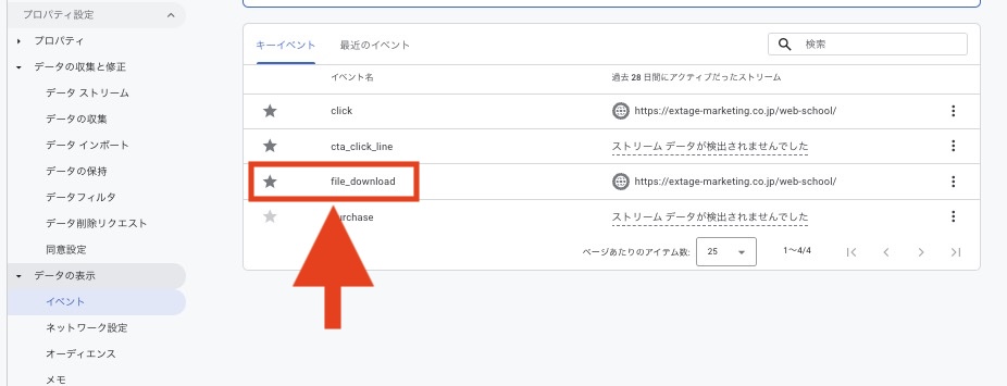 Google アナリティクスでfile downloadをコンバージョンとして計測する
